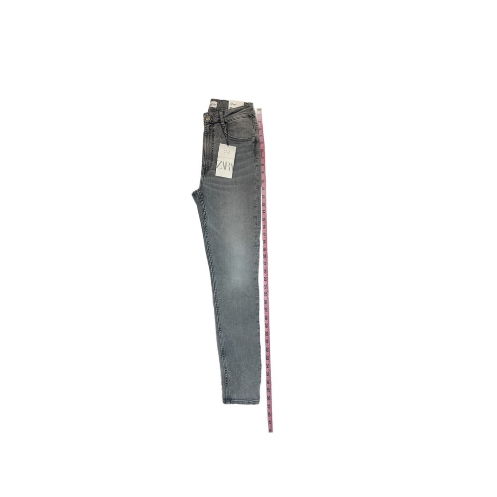 NWT ZARA Sculpted High Rise Jeans - Picture 6 of 9